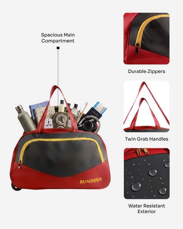 MINDESA ARROW DUFFLE | Wheeled Trolley Bag