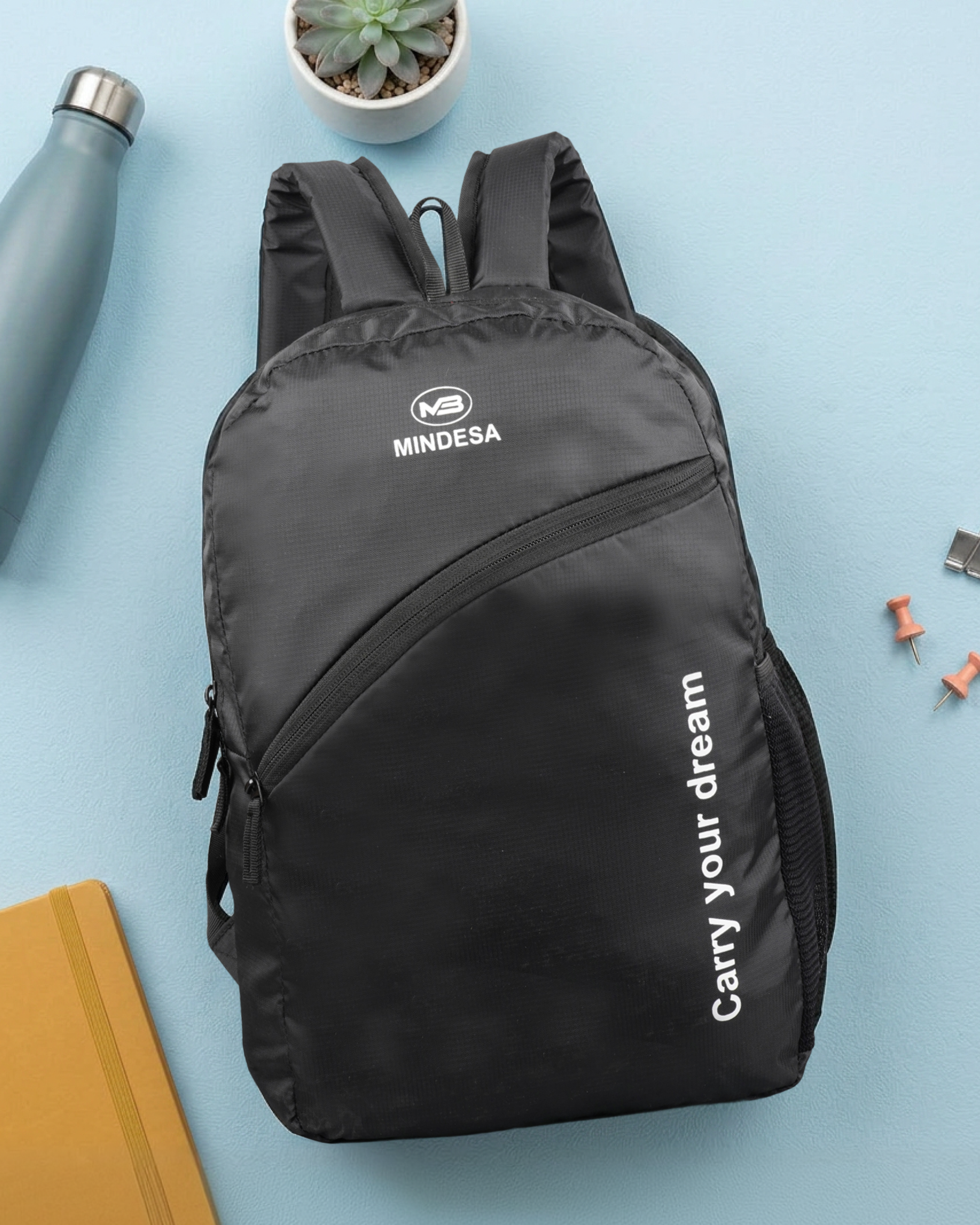 MINDESA SMART SOLID | Fits 16 inch Laptop | Unisex | Water Resistant