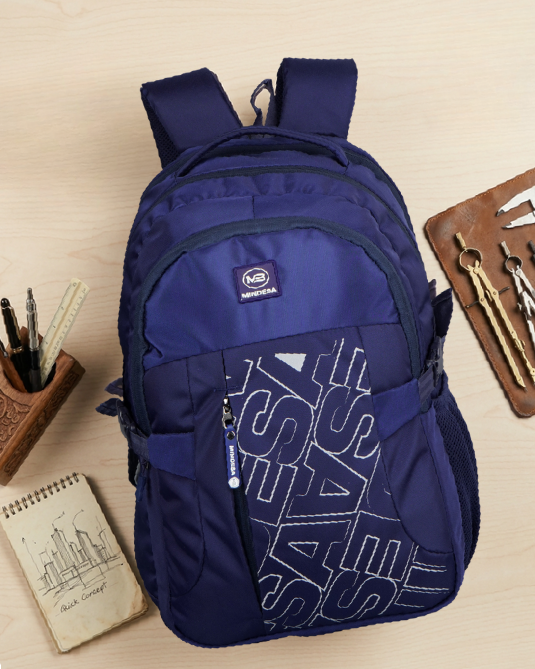 MINDESA SKATE | Laptop Backpack | Unisex | Water Resistant