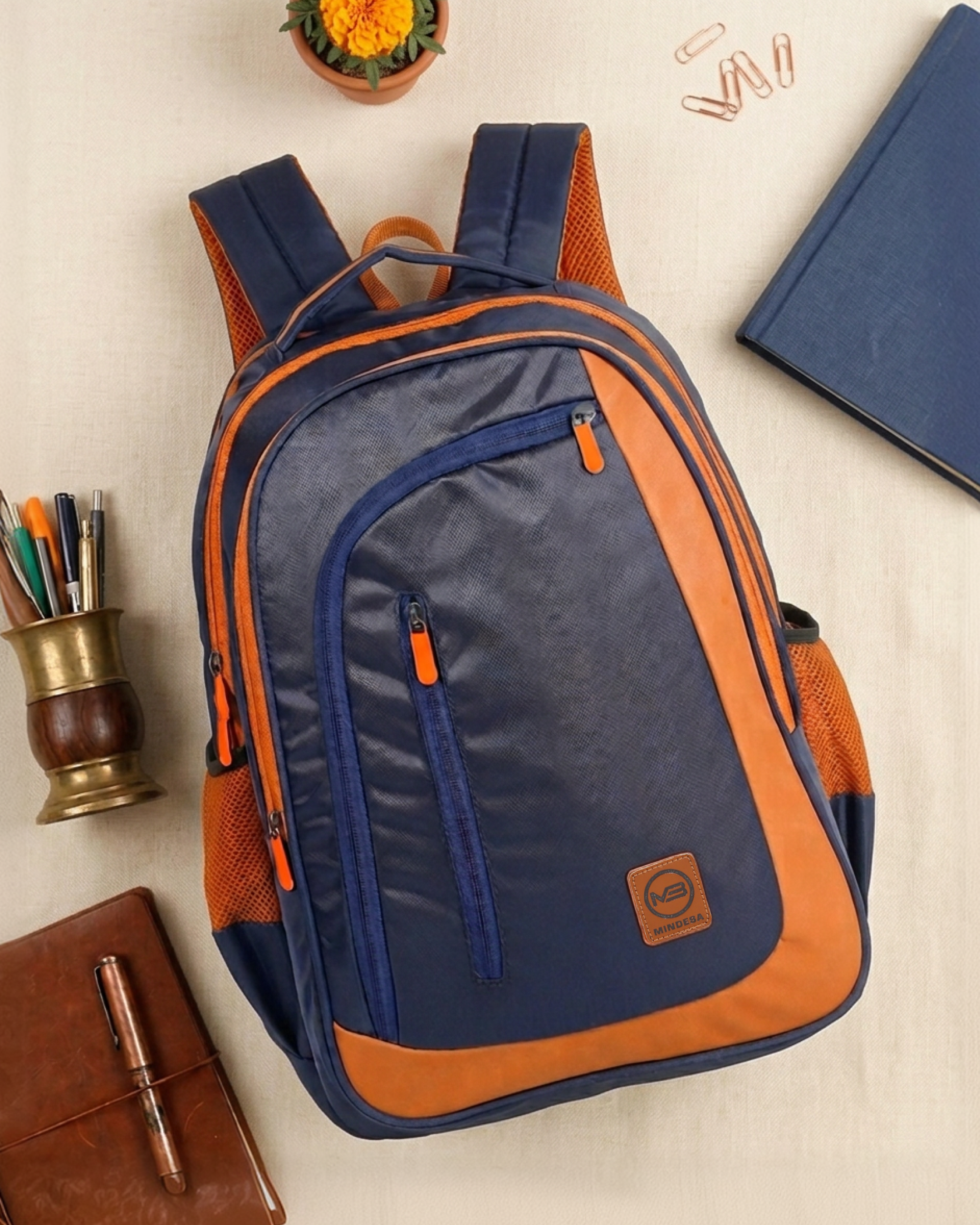 MINDESA SHARP| Laptop Backpack | Unisex | Water Resistant