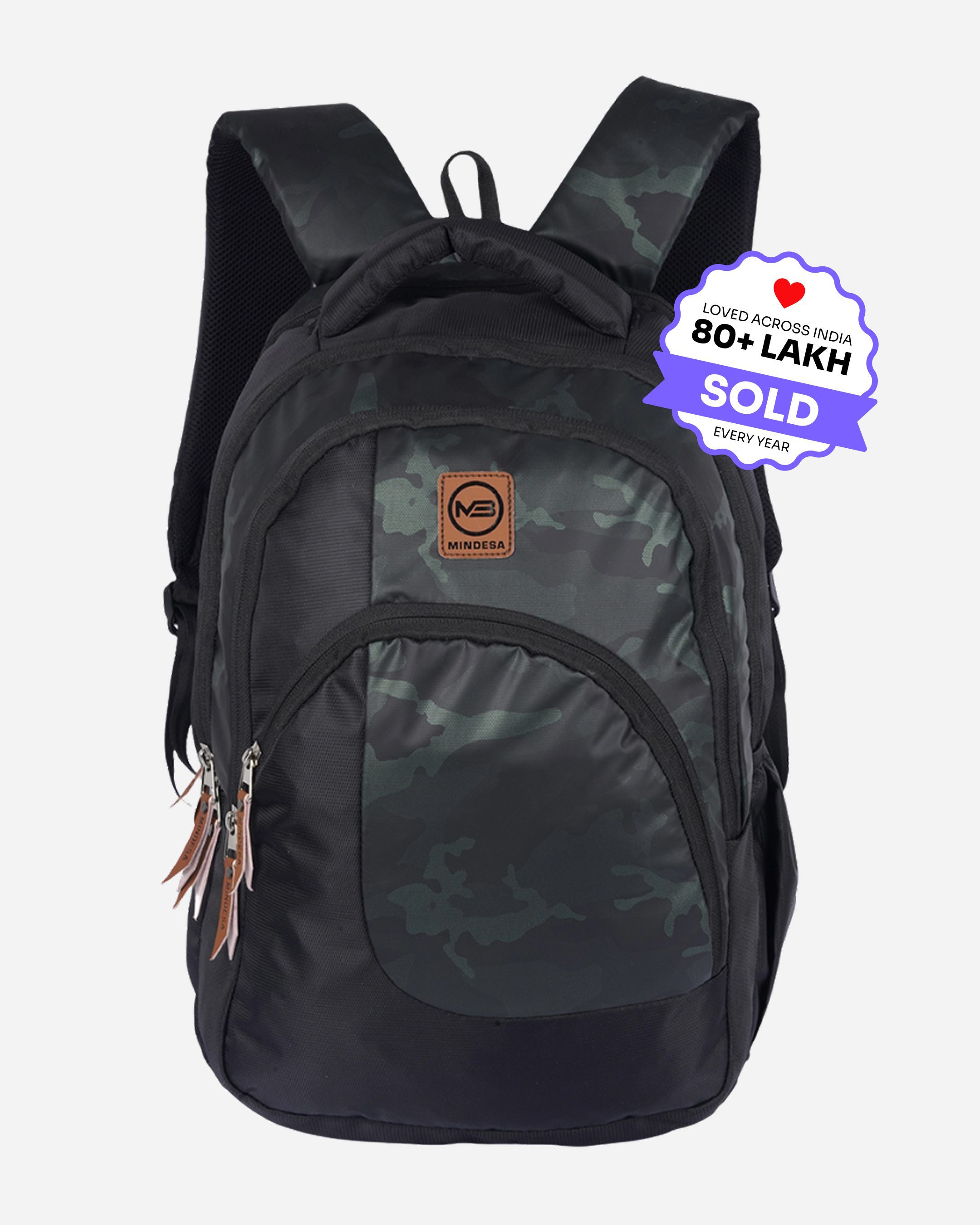 MINDESA CAMOFLAUGE | Laptop Backpack | Men | Water Resistant