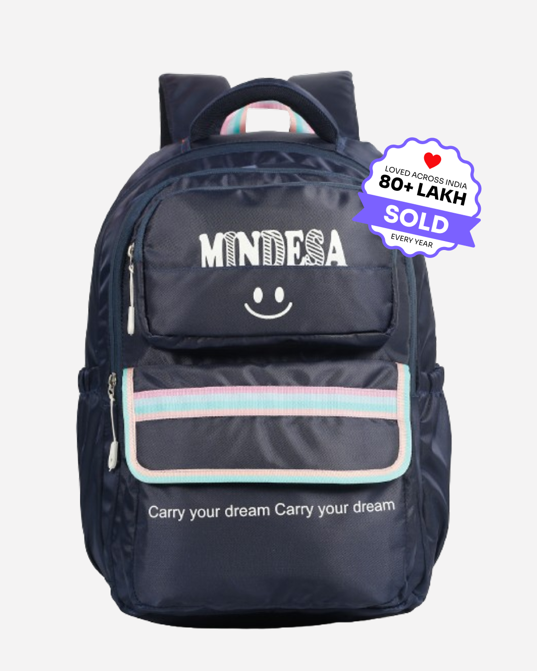 MINDESA SMILE | 40 Litre | Girls & Women | Water Resistant