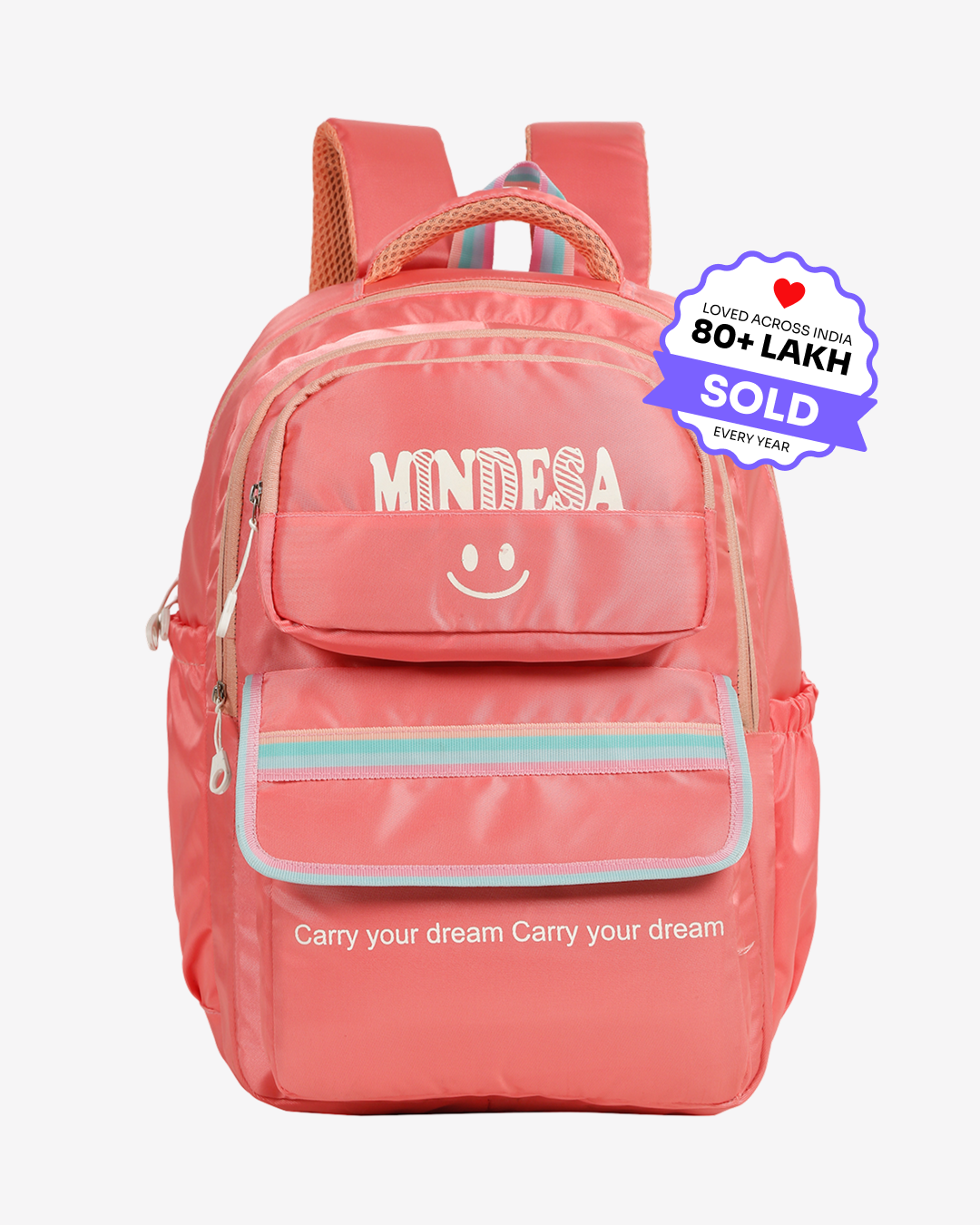 MINDESA SMILE | 40 Litre | Girls & Women | Water Resistant