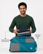 MINDESA CURVE DUFFLE WHEELER | Travel Bag | 20-inches | Cabin Size