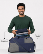MINDESA CURVE DUFFLE WHEELER | Travel Bag | 20-inches | Cabin Size