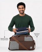 MINDESA CURVE DUFFLE WHEELER | Travel Bag | 20-inches | Cabin Size