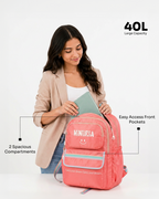 MINDESA SMILE | 40 Litre | Girls & Women | Water Resistant