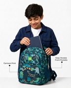 MINDESA Kids 1199 | Lightweight School Backpack for Boys & Girls | Water Resistant