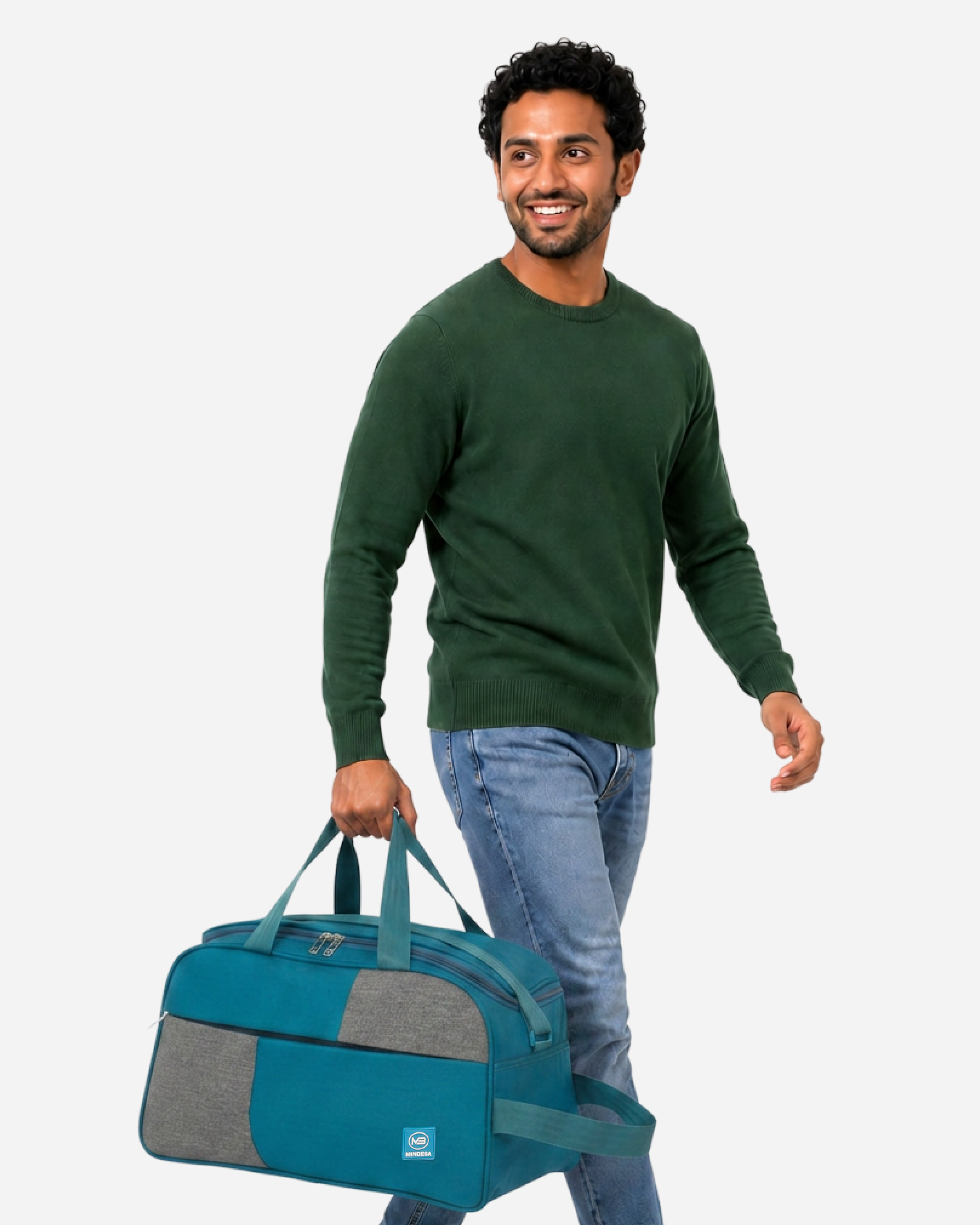 MINDESA CURVE DUFFLE WHEELER | Travel Bag | 20-inches | Cabin Size