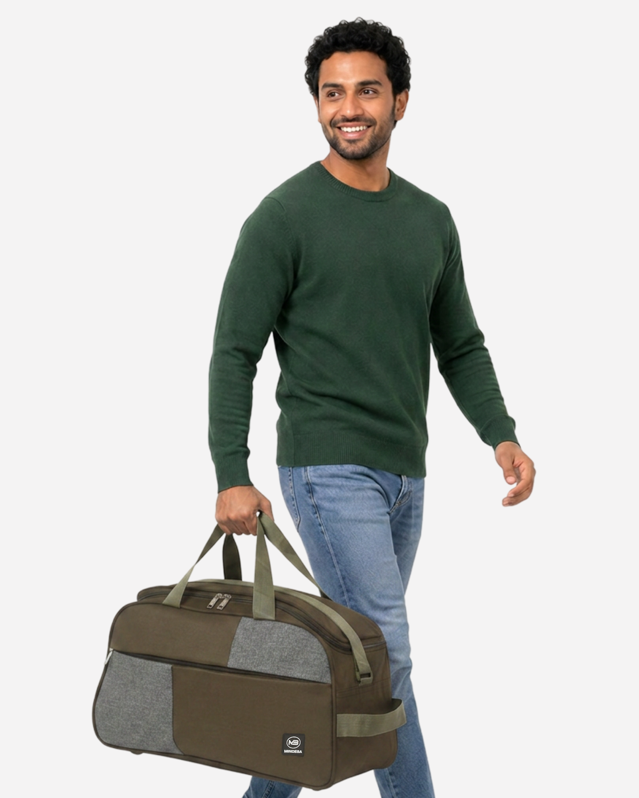 MINDESA CURVE DUFFLE WHEELER | Travel Bag | 20-inches | Cabin Size