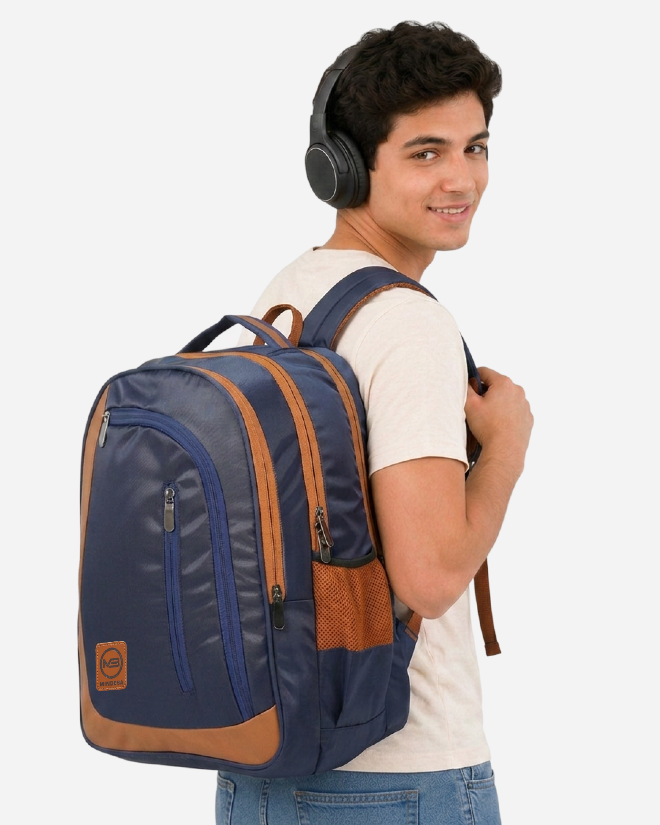 MINDESA SHARP| Laptop Backpack | Unisex | Water Resistant