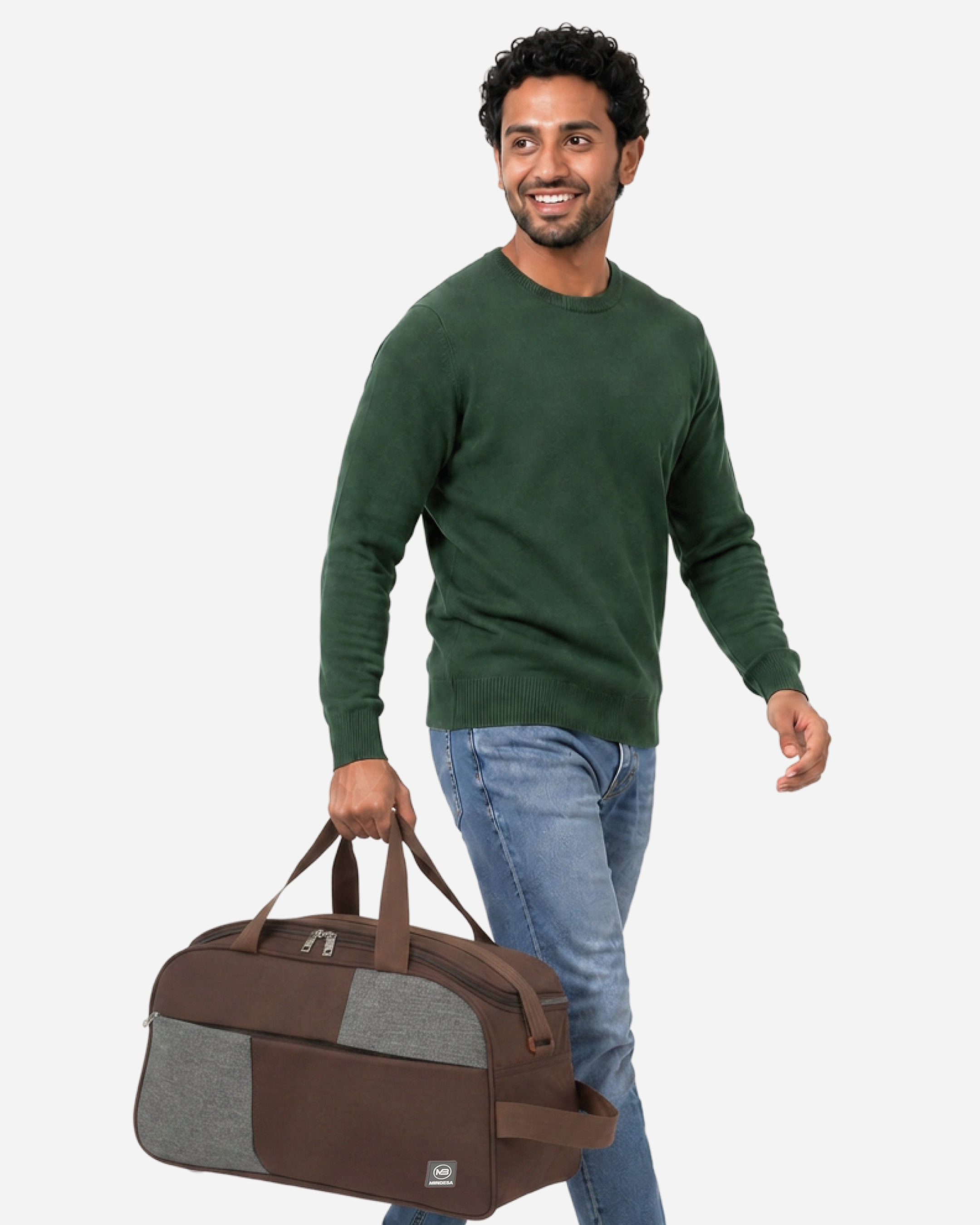 MINDESA CURVE DUFFLE WHEELER | Travel Bag | 20-inches | Cabin Size