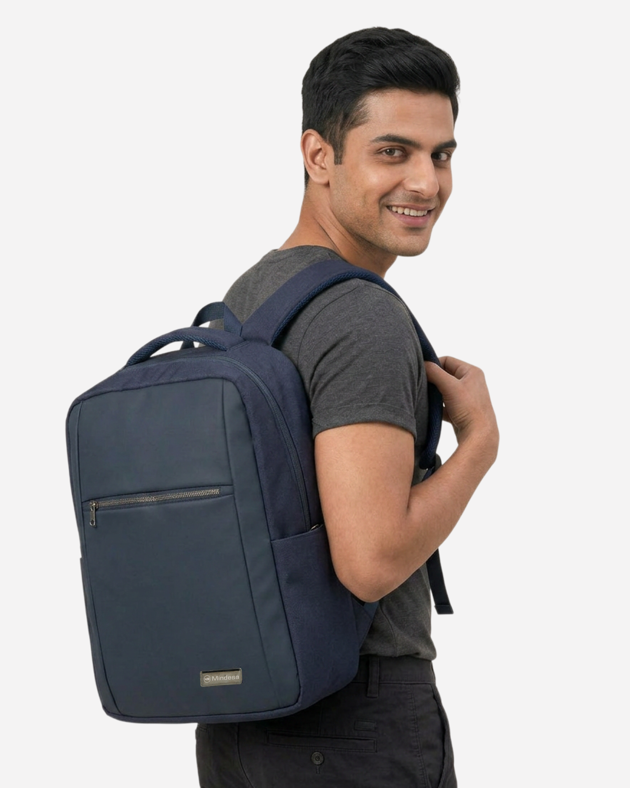 MINDESA BOLD 002 | Laptop Backpack | Unisex | Water Resistant