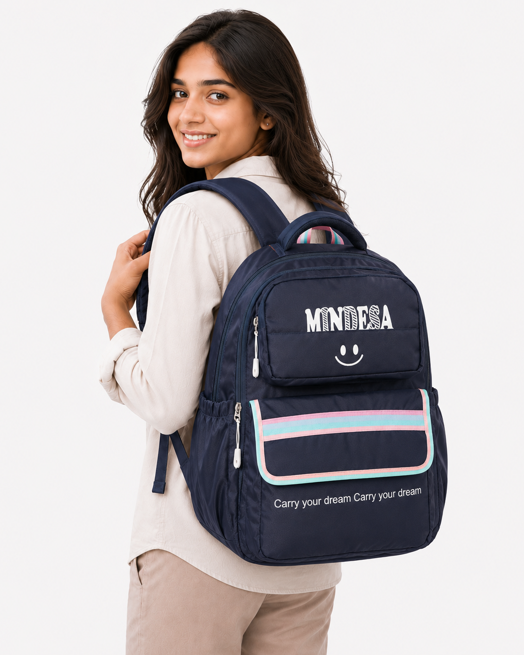 MINDESA SMILE | 40 Litre | Girls & Women | Water Resistant