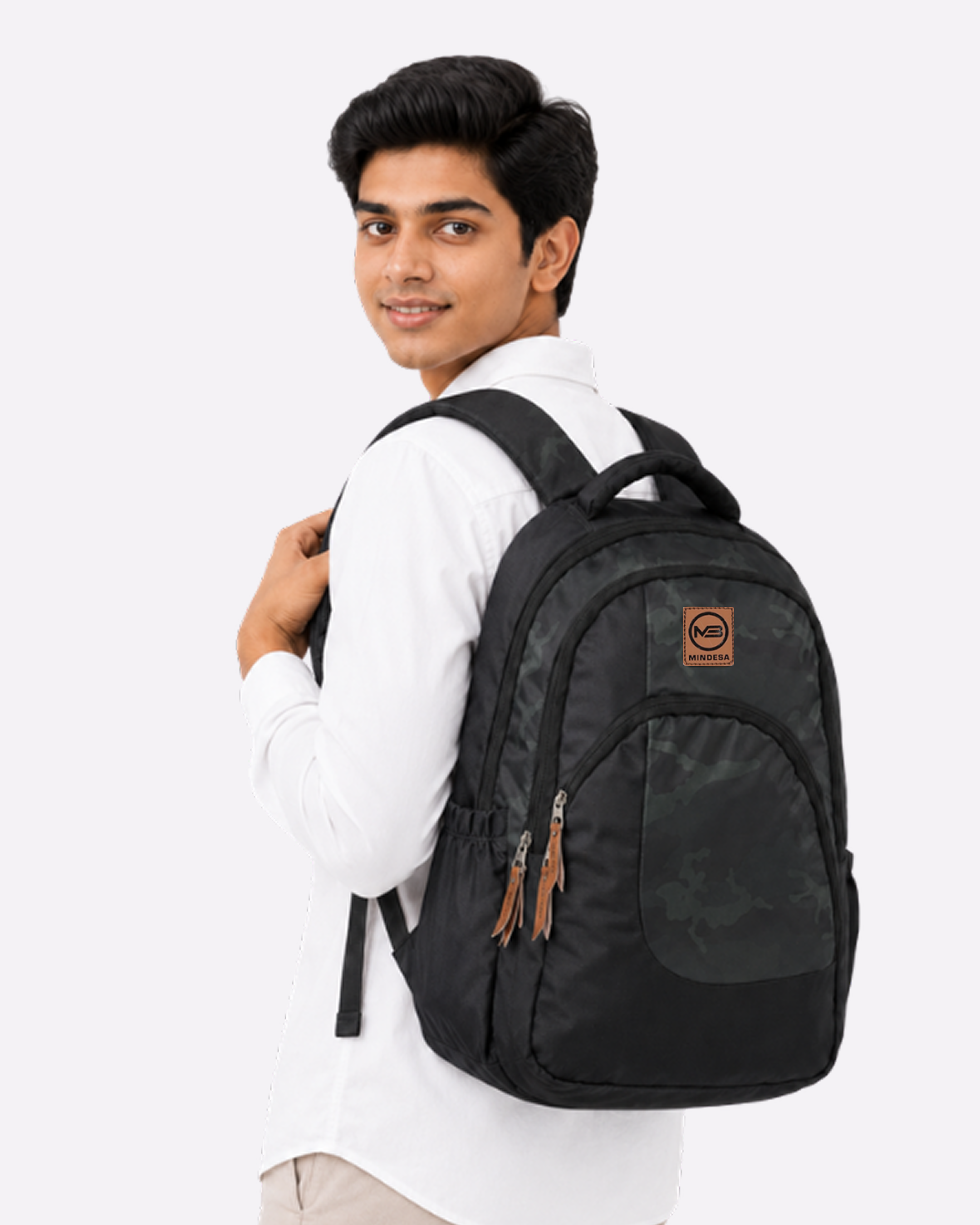 MINDESA CAMOFLAUGE | Laptop Backpack | Men | Water Resistant