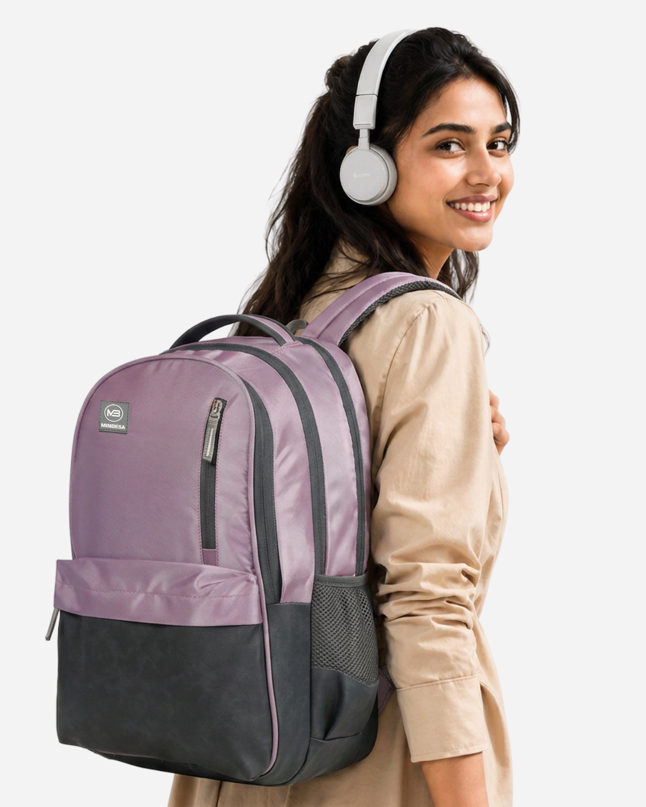 MINDESA BRIGHT | Laptop Backpack for Women | 45 Litre I Teal