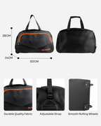 MINDESA ARROW DUFFLE | Wheeled Trolley Bag