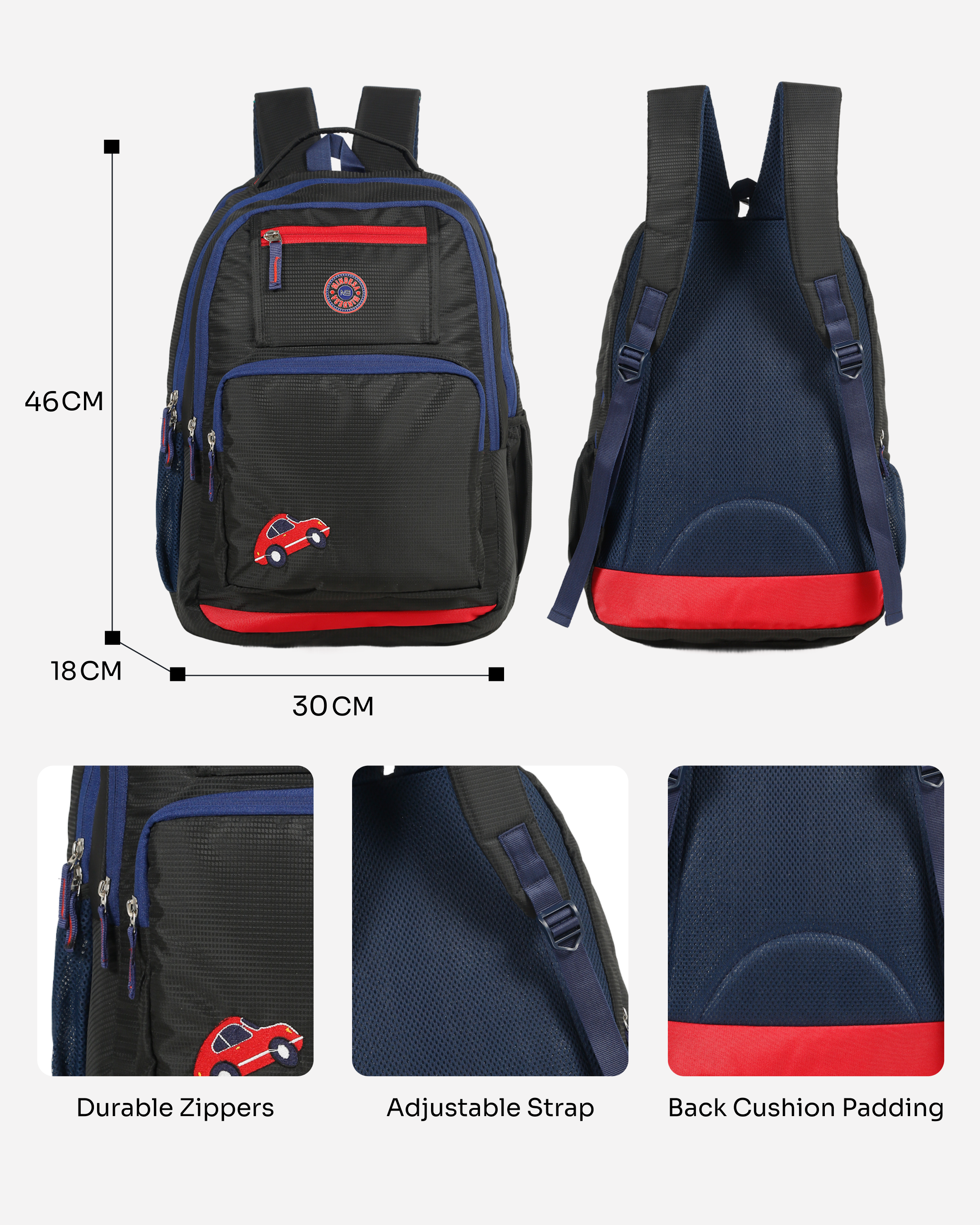 MINDESA AUTO M | 45 Litre | Water Resistant | Unisex