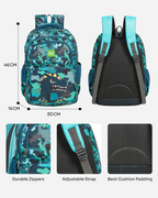 MINDESA Kids 1199 | Lightweight School Backpack for Boys & Girls | Water Resistant