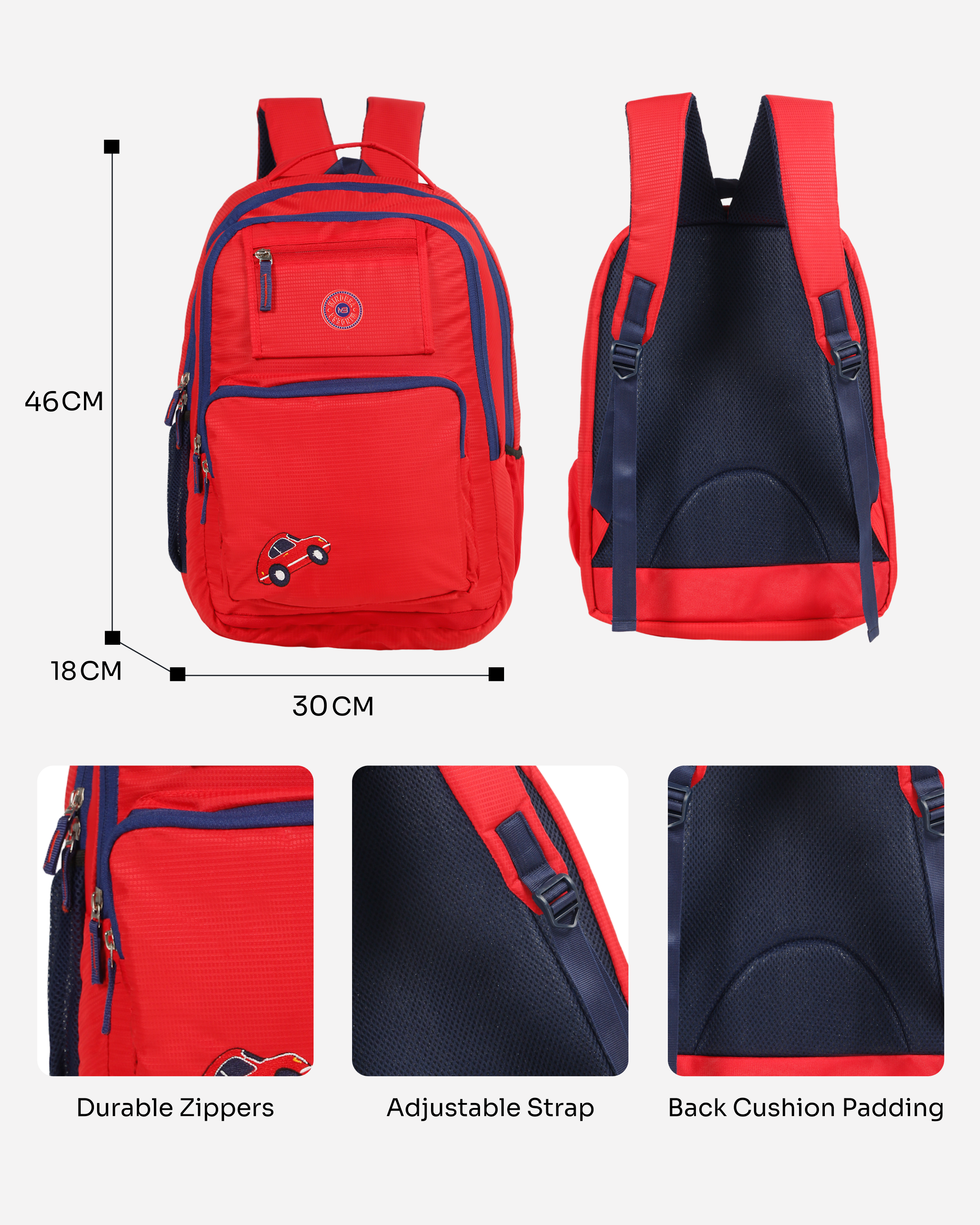 MINDESA AUTO M | 45 Litre | Water Resistant | Unisex
