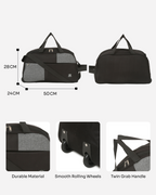 MINDESA CURVE DUFFLE WHEELER | Travel Bag | 20-inches | Cabin Size