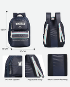 MINDESA SMILE | 40 Litre | Girls & Women | Water Resistant