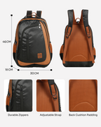 MINDESA SHARP| Laptop Backpack | Unisex | Water Resistant
