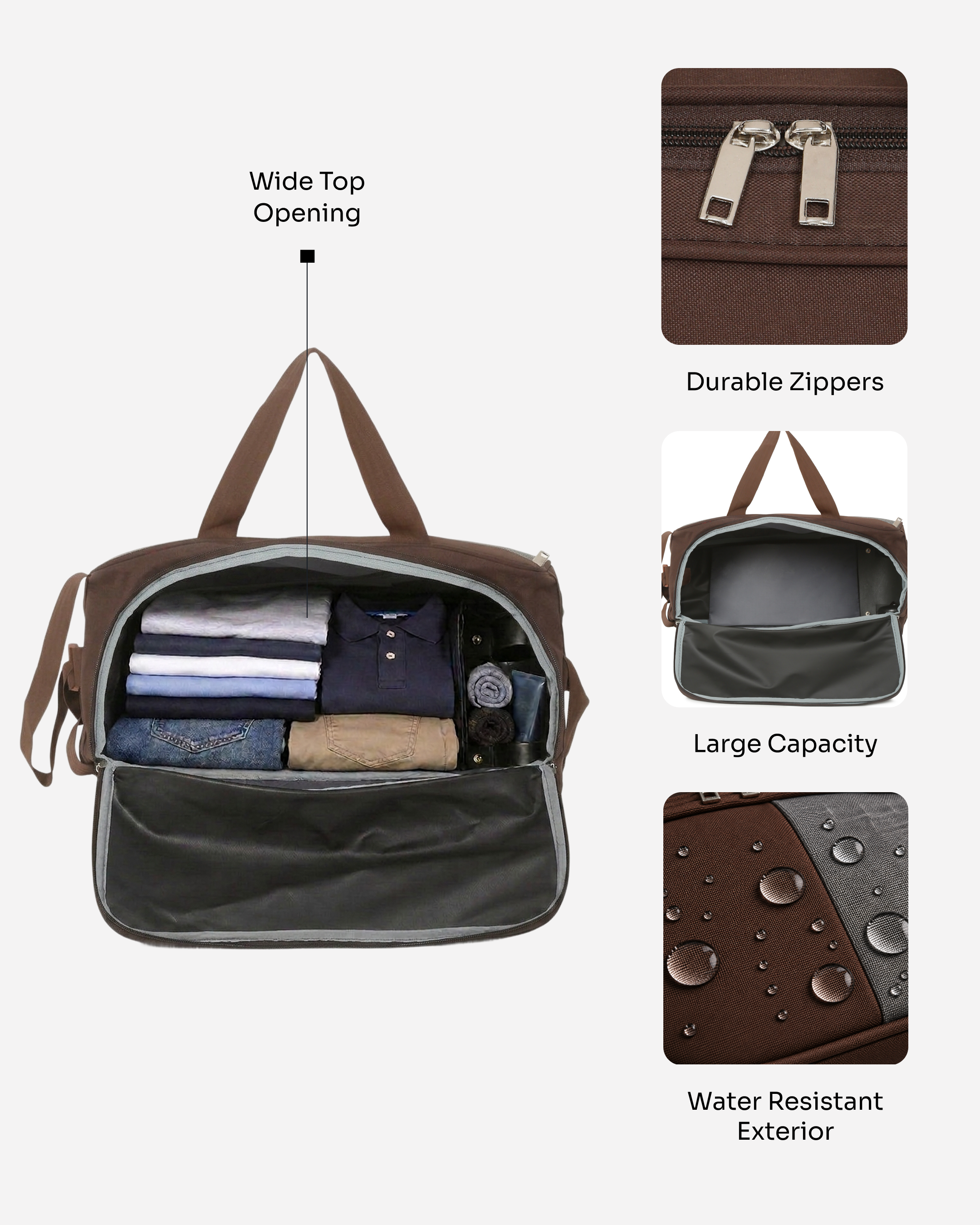 MINDESA CURVE DUFFLE WHEELER | Travel Bag | 20-inches | Cabin Size