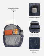 MINDESA SMILE | 40 Litre | Girls & Women | Water Resistant