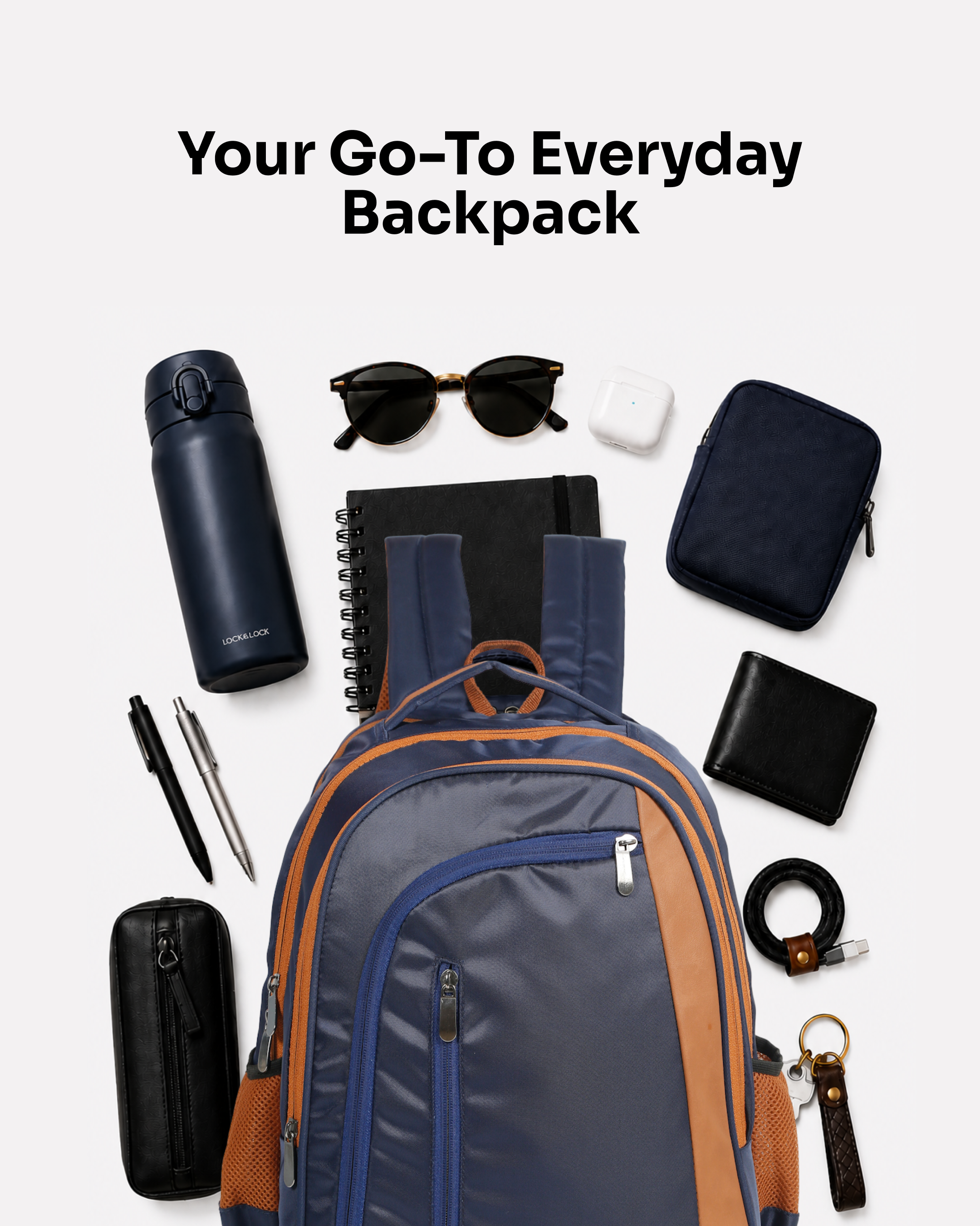 MINDESA SHARP| Laptop Backpack | Unisex | Water Resistant