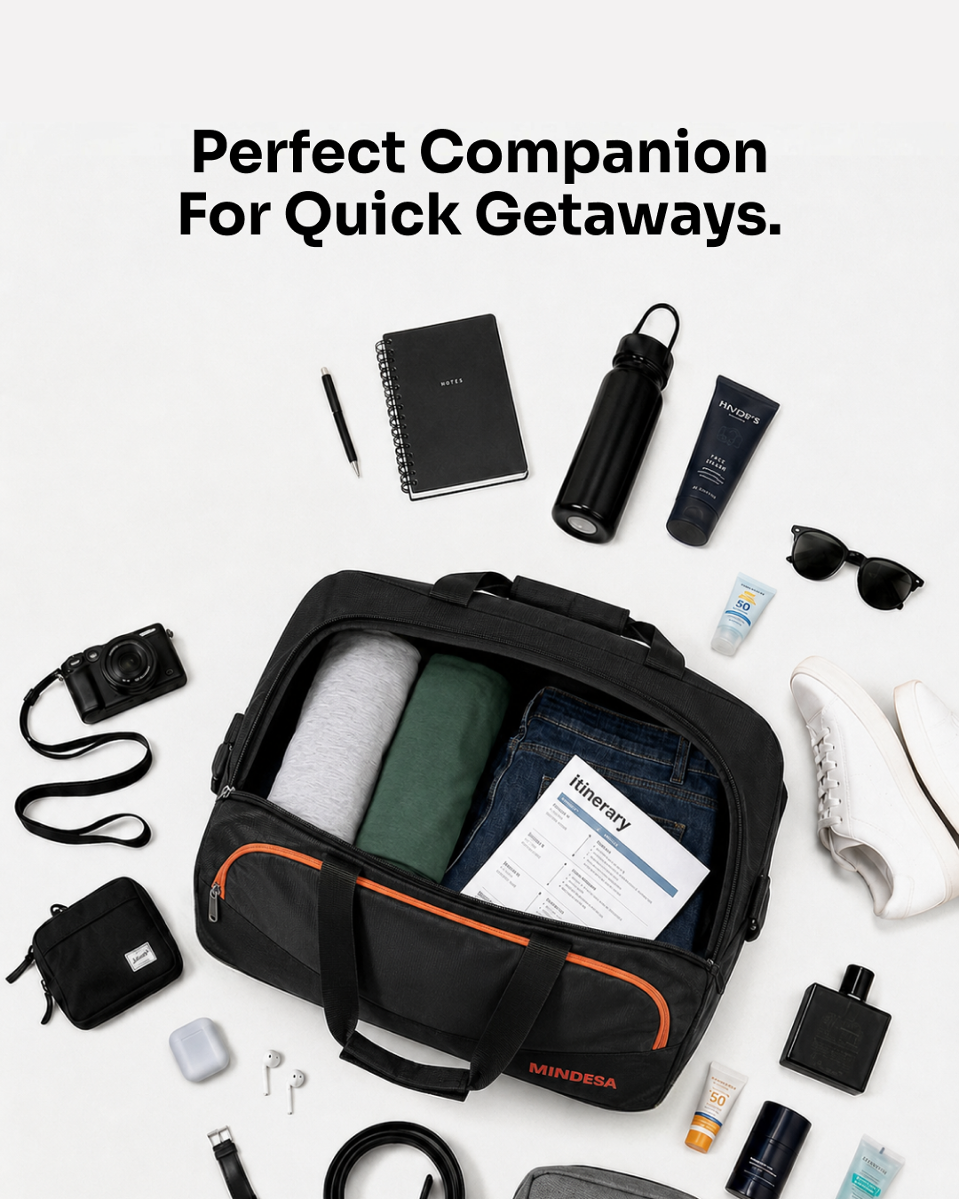 MINDESA ARROW DUFFLE | Wheeled Trolley Bag