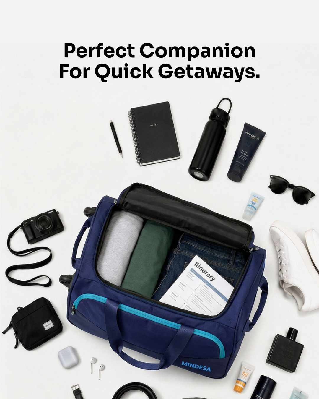 MINDESA ARROW DUFFLE | Wheeled Trolley Bag